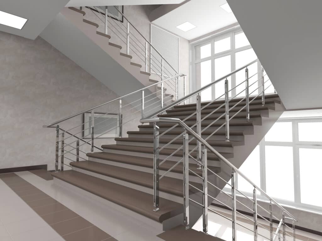 Metal Stairs and Railings